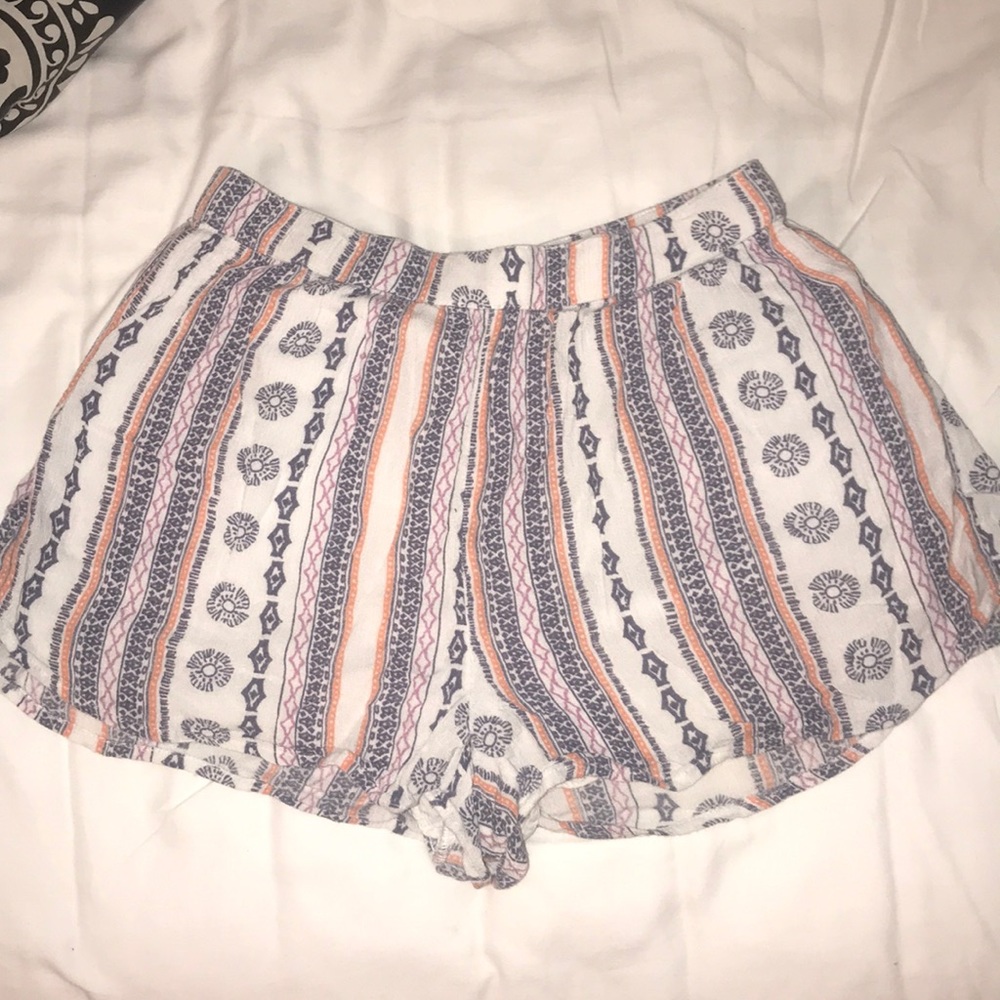 Printed Abercrombie and Fitch Fabric Shorts